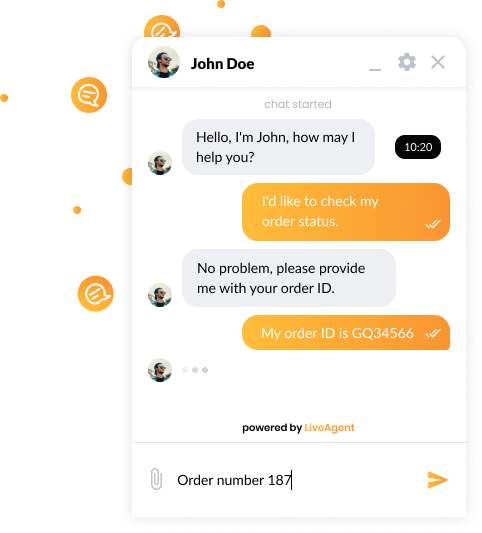 LiveAgent's live chat